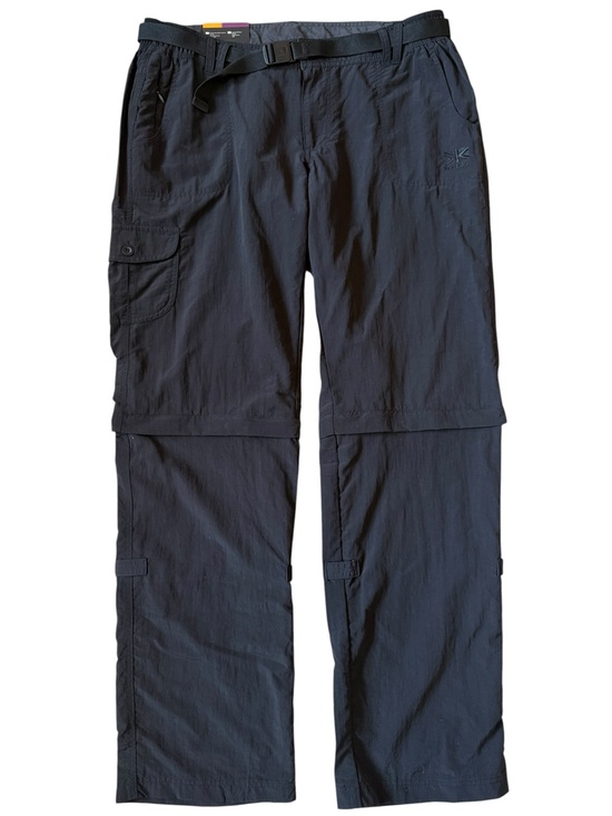 Karrimor Pants - Karrimor Aspen Zip Off Hiking Pants Convertible Cargo Black NWT US 10 Travel